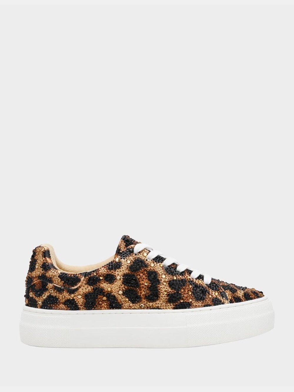 Betsey Johnson Women's Sidny Platform Sneakers - Leopard Size: 6 - Picture 8 of 8